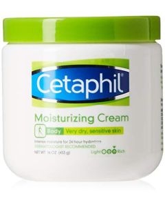 Cetaphil Moisturizing Cream, Hydrating Moisturizer For Dry To Very Dry, Sensitive Skin, Fragrance Free, Non-Greasy, Dermatologist Recommended, 16 Oz."
