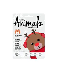 masque BAR Reindeer Sheet Mask w/ Grapefruit - Calming Facial Pore Refiner to Help Prevent Acne, Blemishes, Oily Skin, & Blackheads - Made in Korea"