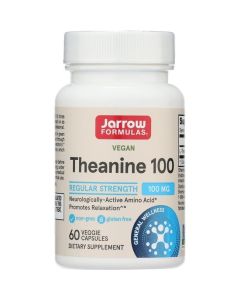 Jarrow Formulas Theanine , Promotes Relaxation, 100 mg, 60 Caps"