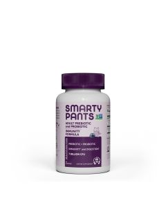 SmartyPants Adult Prebiotic & Probiotic Immunity & Digestive Health Gummy Vitamins - Blueberry - 60ct
