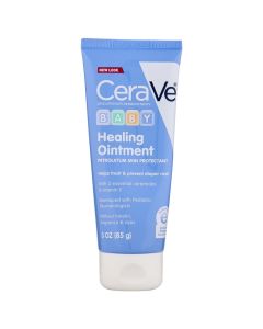 CeraVe Baby Healing Ointment Diaper Rash Cream, Protects and Soothes Dry, Cracked & Chafed Skin 3 oz"