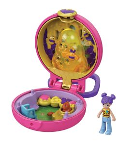 Polly Pocket Tiny Compact Doll Playset, 5 Pieces"