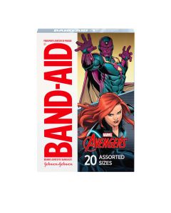 Band-Aid Brand Bandages for Kids, Marvel Avengers, Assorted, 20 Ct"