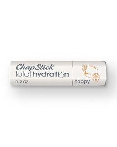 ChapStick Total Hydration Essential Oils Happy Orange And Lemon Lip Balm Tube, Lip Care - 0.12 Oz"