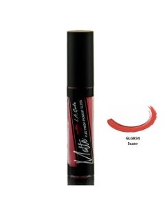 L.A. Girl Matte Flat Finish Pigment Lip Gloss, Bazaar"