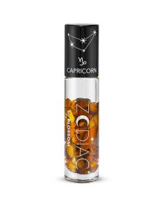 Blossom Zodiac Sign Vanilla Scented Moisturizing Roll-On Lip Gloss with Crystals, Made in USA, 0.20 fl. oz./5.9ml, Capricorn"