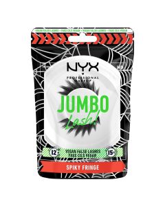 NYX Professional Makeup Jumbo Lash Vegan False Eyelashes, Spiky Fringe"