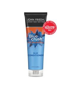 John Frieda Blue Crush Conditioner for Brunette, Color Treated & Natural Hair, 8.3 oz"