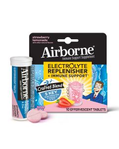 Airborne Electrolyte Cough and Cold Treatment - Strawberry/Lemonade - 10ct