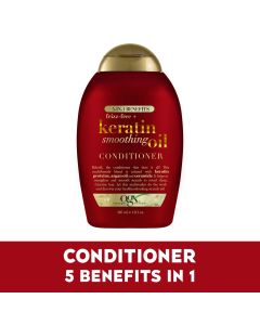 Frizz-Free + Keratin Smoothing Oil Conditioner
