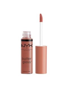 NYX Professional Makeup Butter Gloss, Non-Sticky Lip Gloss, Praline, 0.27 Oz"