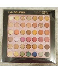 L.A. Colors 42 Color Eye Shadow Fiesta Palette Set New - New with box/tags