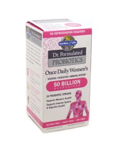 Garden of Life Dr. Formulated Probiotics Once Daily Women's Shelf Stable 30 Capsules