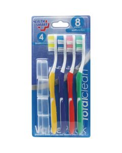 Health Smart Value Pack Soft Toothbrush Kit HS-01123 Pack of 36
