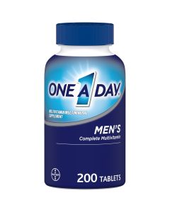 One A Day Men's Multivitamin Tablets, Multivitamins for Men, 200 Count"