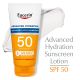 Eucerin Sun Advanced Hydration SPF 50 Sunscreen Lotion, 5 Fl Oz Tube