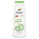 Dove Refreshing Long Lasting Gentle Women's Body Wash All Skin Type, Cucumber & Green Tea, 20 fl oz