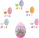 Barbie Color Reveal Pet Set, Easter Egg Case with Color-Change Basket, Blue Lamb & 2 Mini Pets