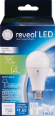 GE Reveal 75 w Dimmable LED Light Bulb - 43168922845.png