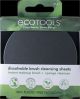 EcoTools Professional Makeup Brush Cleaner and Beauty Blender Dissolving Sheets with Textured Mat, Plastic-Free Recyclable Packaging, Cruelty Free, Vegan, Travel Size, Add Water, 30 Sheet Count