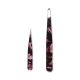 JAPONESQUE Limited Edition 2-Piece Slant & Point Tweezer Set, Made with Hand-sharpened Stainless Steel for Shaping and Defining Brows,