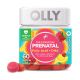 OLLY Prenatal Multivitamin Gummy for Women, Folic Acid, Vitamin D, Omega 3 DHA, 60 Ct