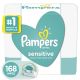 Pampers Sensitive Baby Wipes, 3X Pop-Top Packs, 168 ct