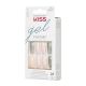 KISS Gel Fantasy Sculpted Long Length Nails- Friends, 24 Count
