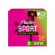 Playtex Sport Odor Shield Tampons, Super Absorbency, Unscented, 32 Ct