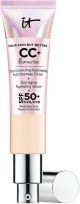 IT Cosmetics Your Skin But Better CC+ Cream Illumination, Light (W) - Color Correcting Cream, Full-Coverage Foundation, Hydrating Serum & SPF 50+ Sunscreen - Radiant Finish - 1.08 fl oz